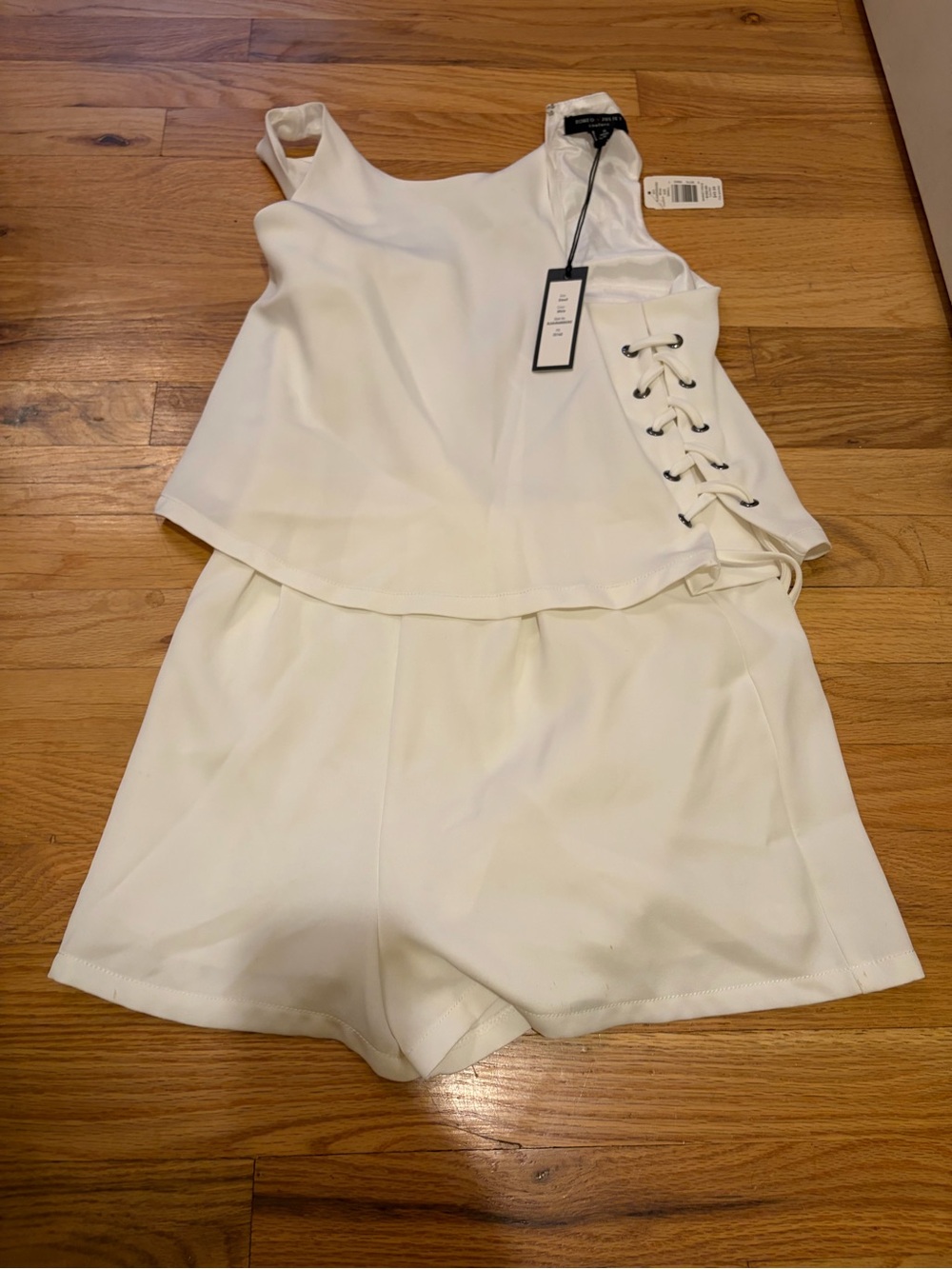 White Romper new with tags